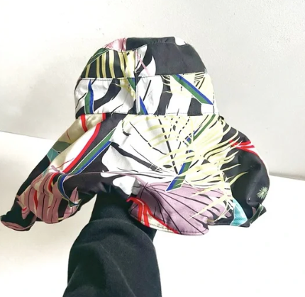 Vintage | Wide Brim Floral Sunhat
