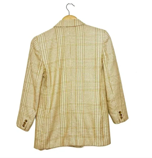 Christian Dior | Vintage Chequered Blazer