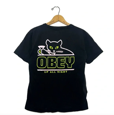 Obey | Up All Night Graphic Tee