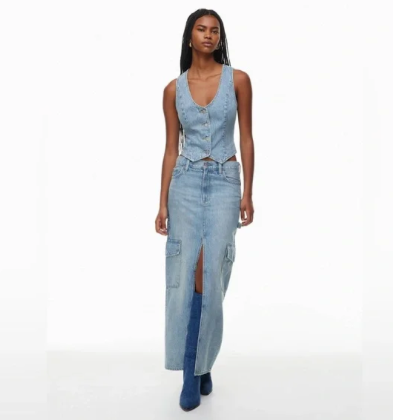 Denim Forum | 90s Denim Skirt