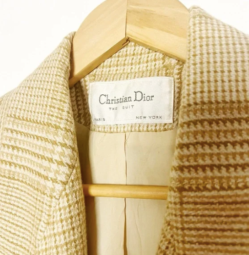 Christian Dior | Vintage Chequered Blazer