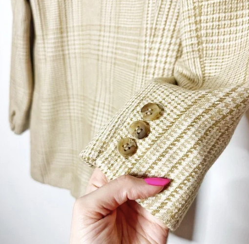 Christian Dior | Vintage Chequered Blazer