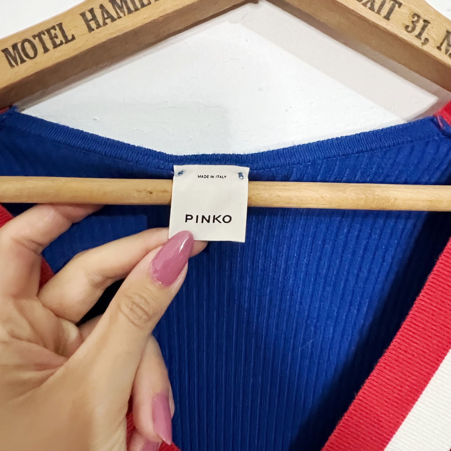 Pinko | Ribbed Midi Dress