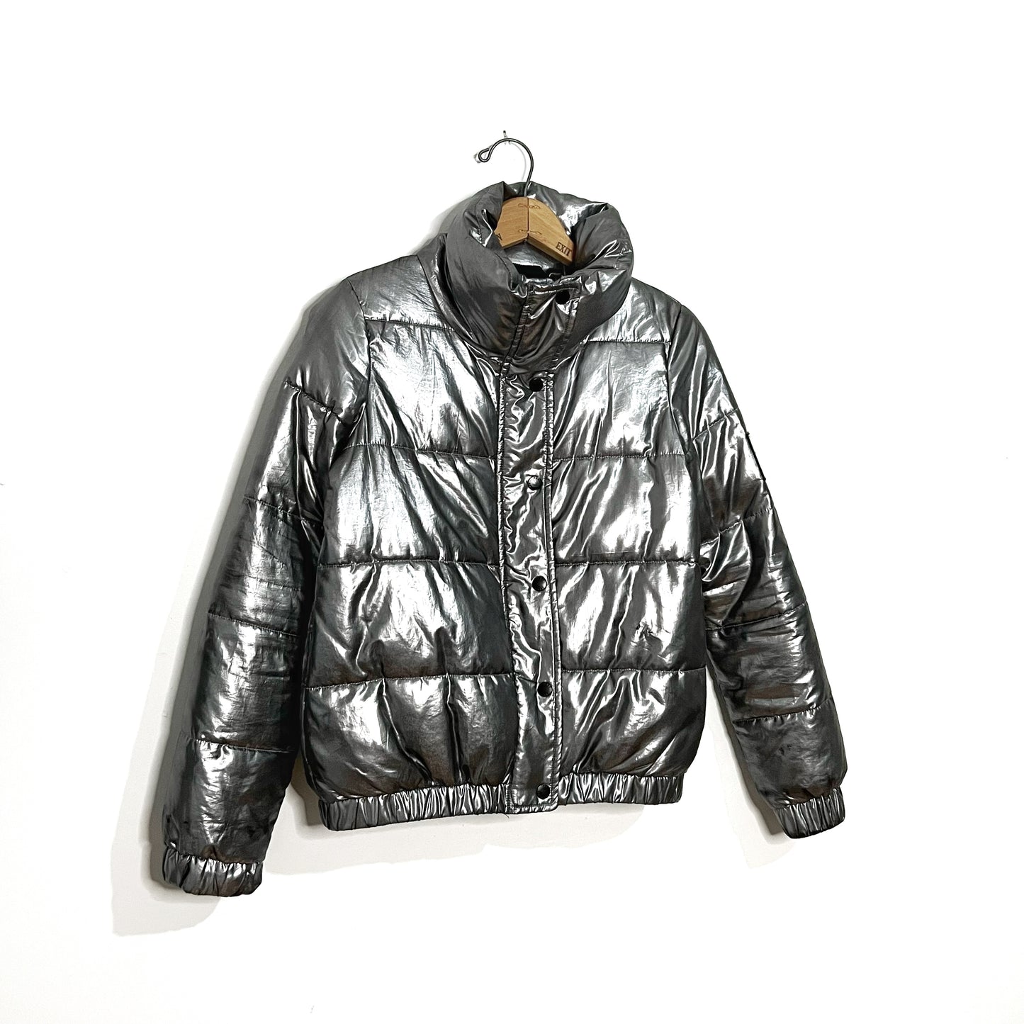DKNY Sport | Metallic Puffer Jacket