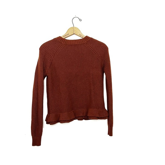 Wilfred | Ruffle Knit Sweater