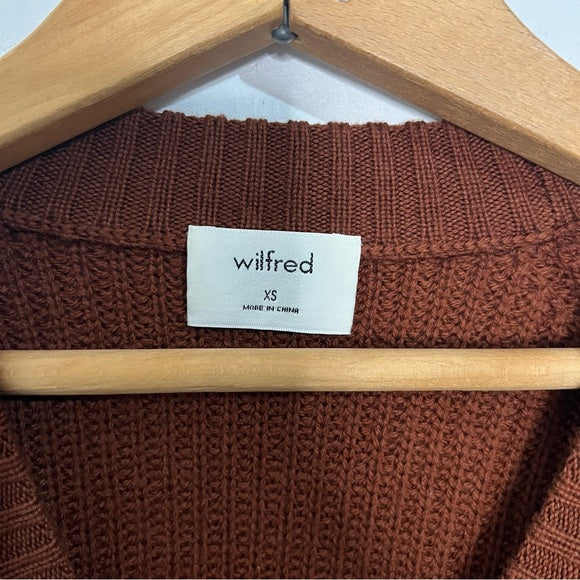 Wilfred | Ruffle Knit Sweater