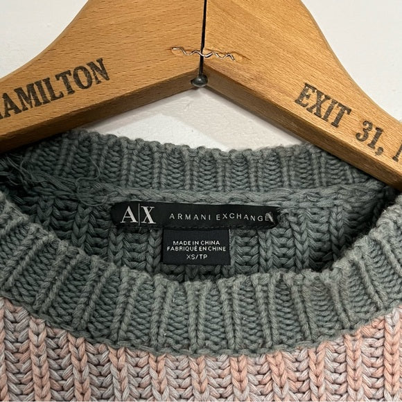 Armani Exchange | Pastel Stripe Knit