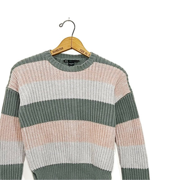 Armani Exchange | Pastel Stripe Knit