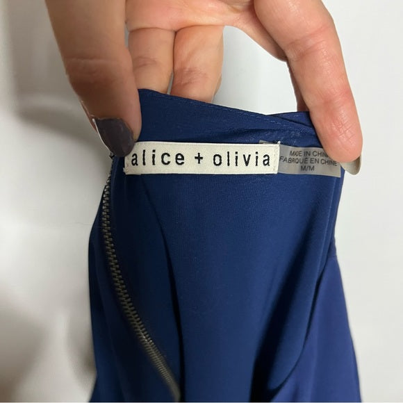 Alice + Olivia | Blue Bell Sleeve Dress