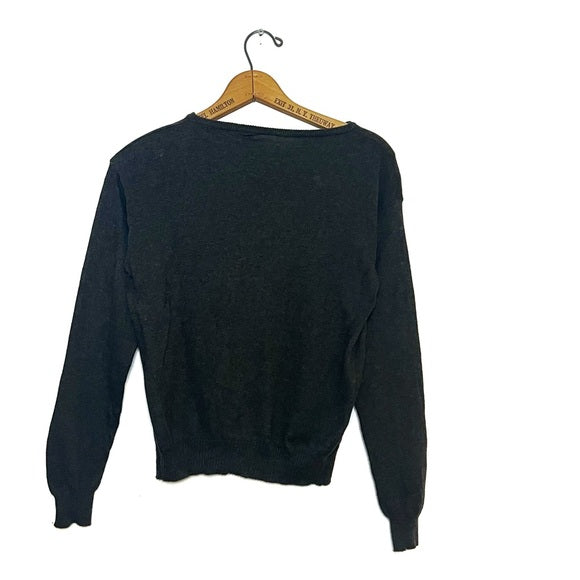 Smiley Face Knit Sweater