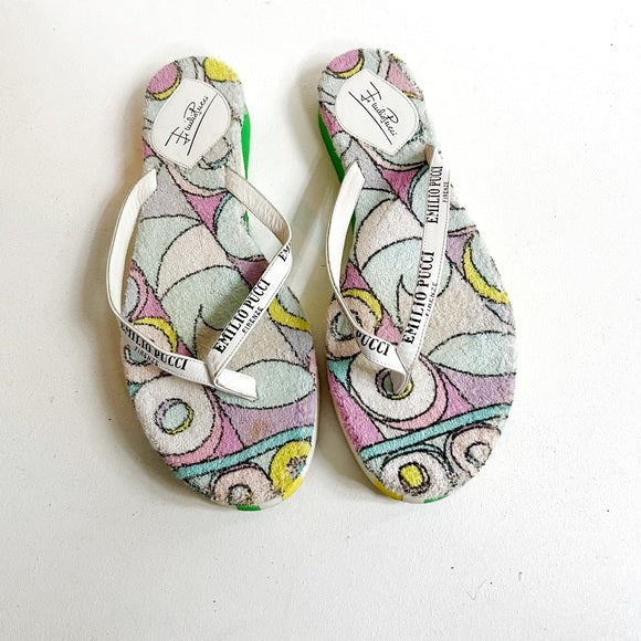 Emilio Pucci | Cloth Sole Sandals