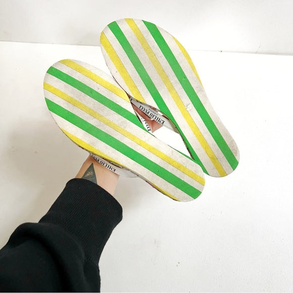 Emilio Pucci | Cloth Sole Sandals