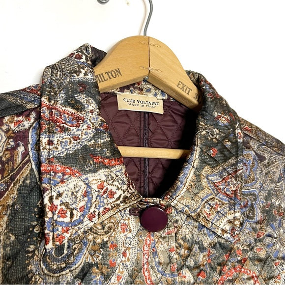 Club Voltaire | Quilted Pattern Jacket