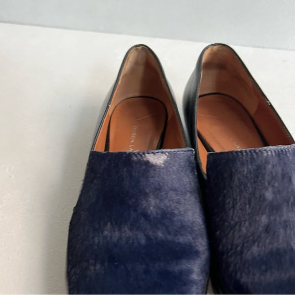 Derek Lam | Blue Calf Hair Loafers