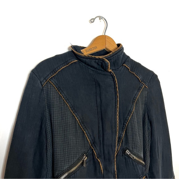 Free People | Belted Moto Jacket