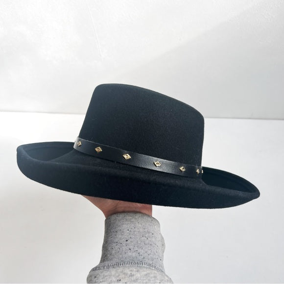 Vintage | Wide Brim Wool Hat