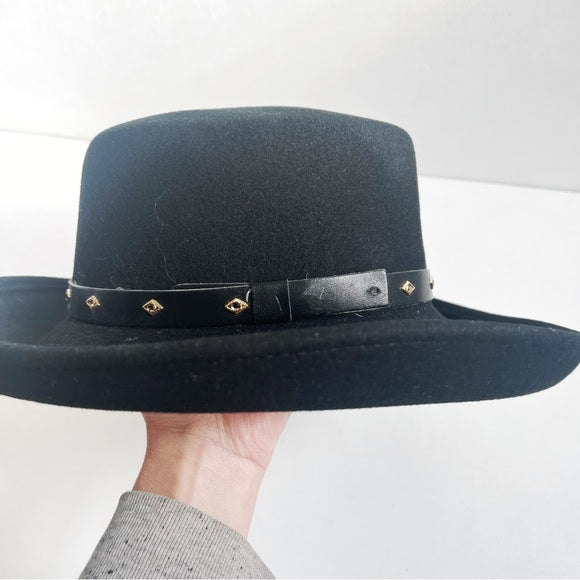 Vintage | Wide Brim Wool Hat
