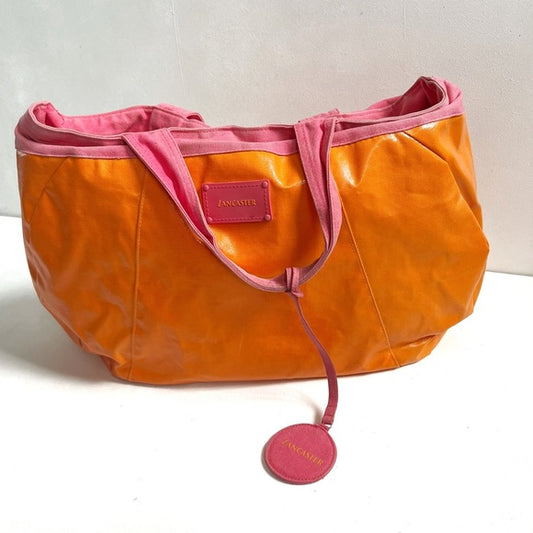 Lancaster | Orange Duffle Bag