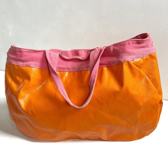 Lancaster | Orange Duffle Bag