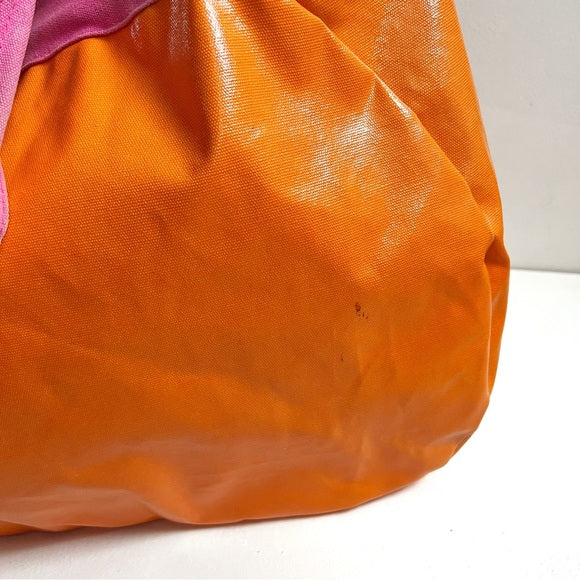 Lancaster | Orange Duffle Bag
