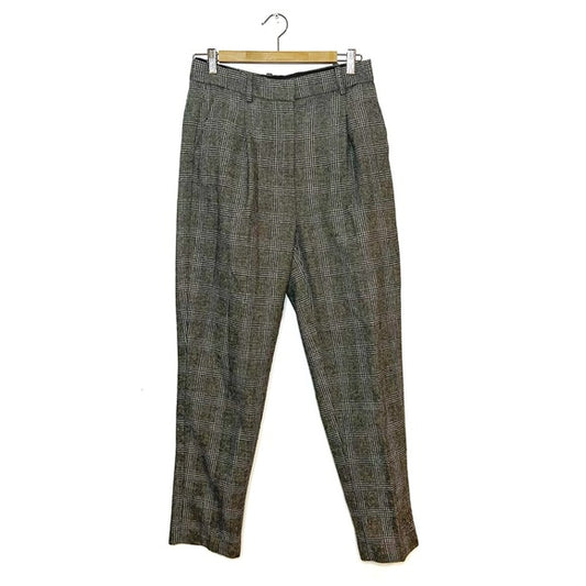 Frank & Oak | Wool Blend Check Trousers