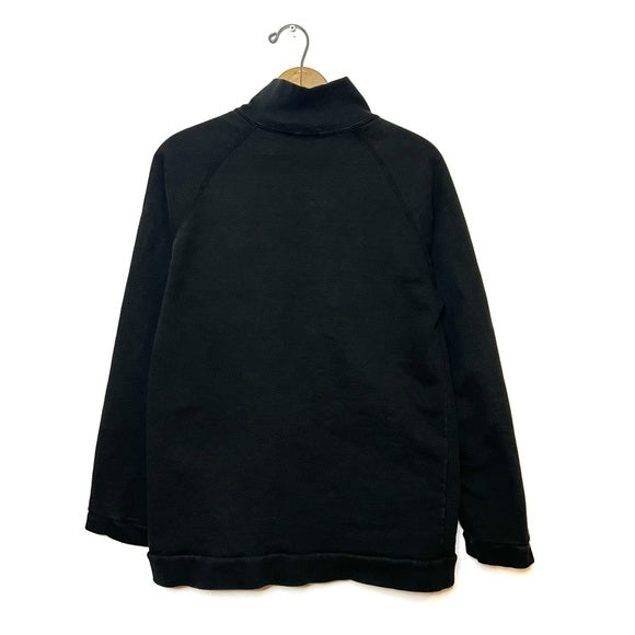 Comme Ca Ism | Black Snap Cardigan
