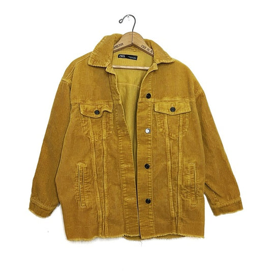 Zara | Mustard Corduroy Jacket