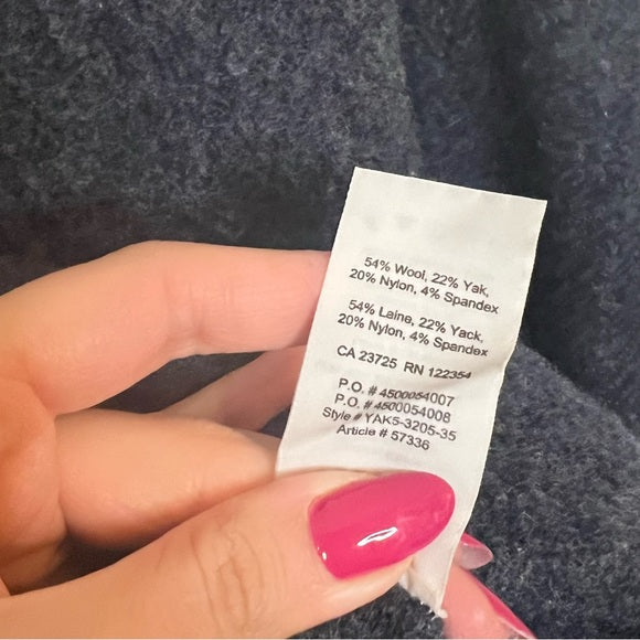 Aritzia | Community Blue Wool Turtleneck