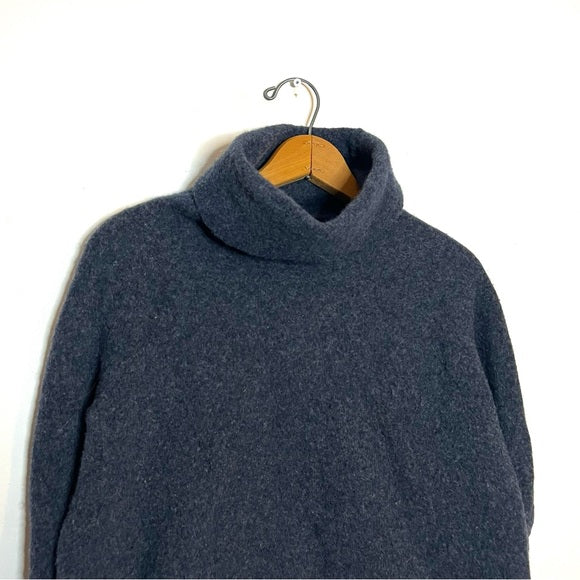 Aritzia | Community Blue Wool Turtleneck