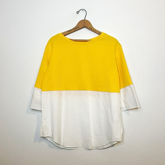COS | Yellow & White Tunic