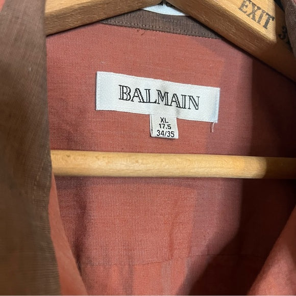 Balmain | Red Button Down