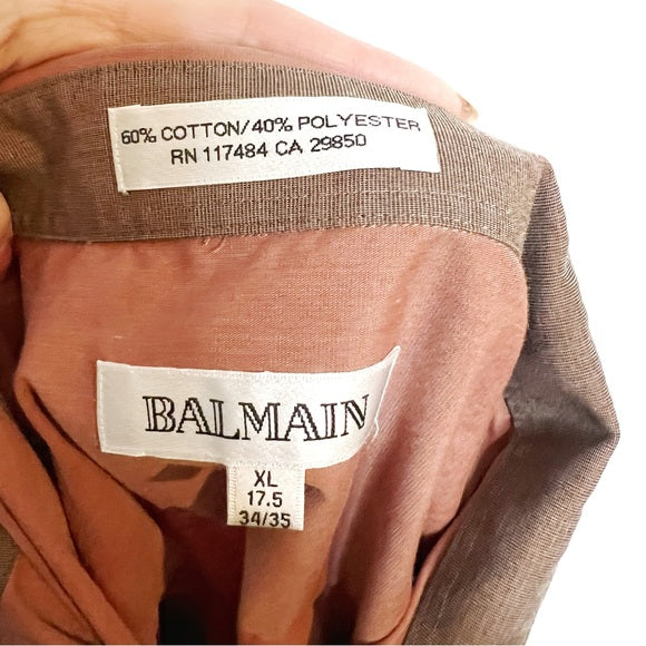 Balmain | Red Button Down
