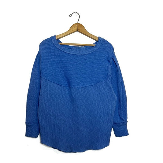 Free People | Cobalt Knit Sweater