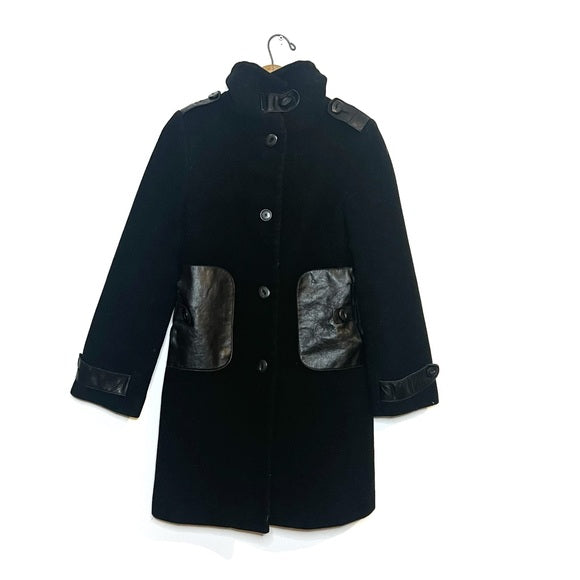 Mackage | Wool & Leather Peacoat