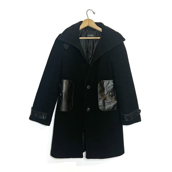 Mackage | Wool & Leather Peacoat