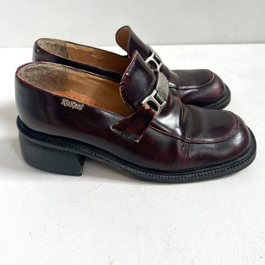 Kickers | Vintage Chunky Leather Loafers