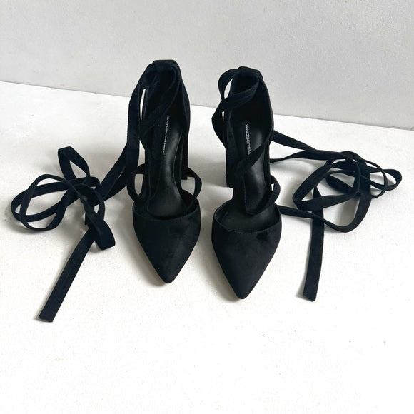 Windsor Smith | Lace Up Pointed Heels
