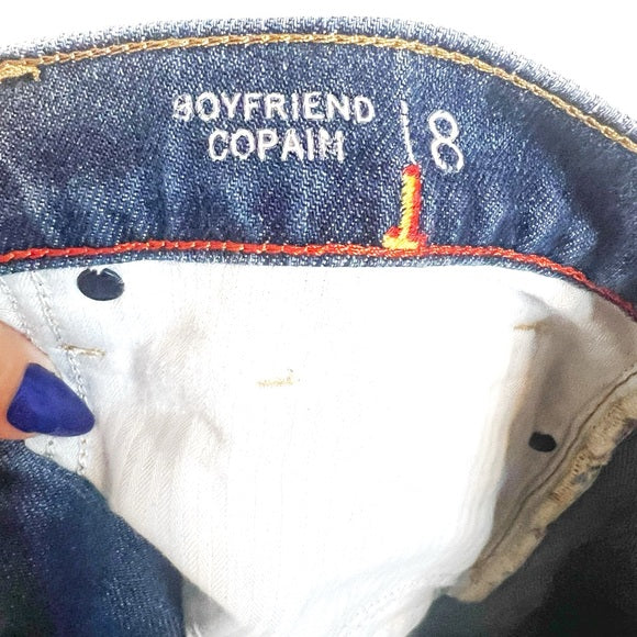 Tommy Hilfiger | H Embroidered Boyfriend Jeans