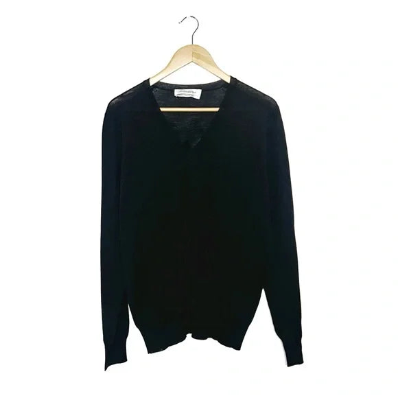 Yves Saint Laurent | Black Wool Sweater