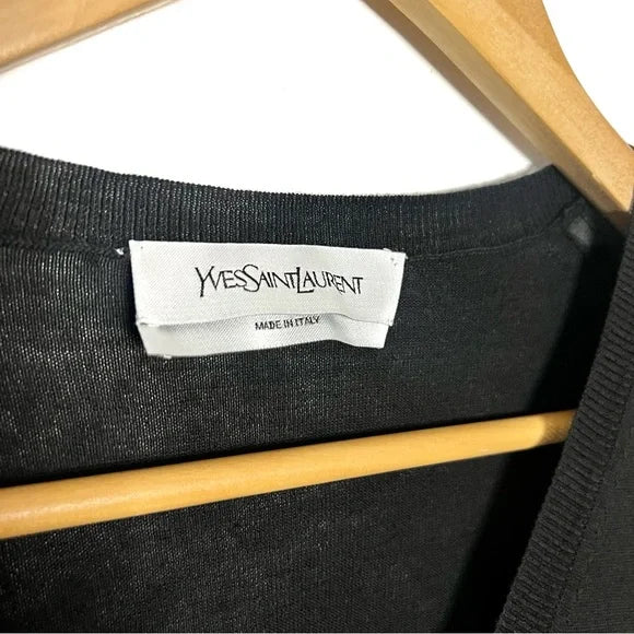 Yves Saint Laurent | Black Wool Sweater