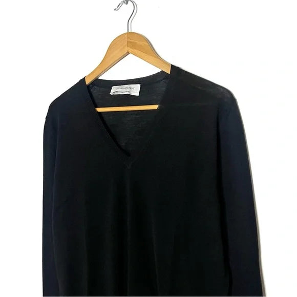 Yves Saint Laurent | Black Wool Sweater