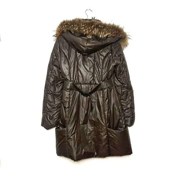 Mackage | Brown Fur Trim Coat