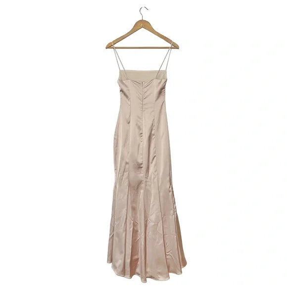 Arti Gogna | Naomi Pink Satin Dress