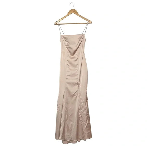Arti Gogna | Naomi Pink Satin Dress