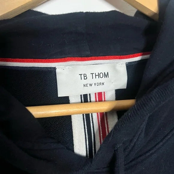 Thom Browne | Navy Classic Loopback Hoodie