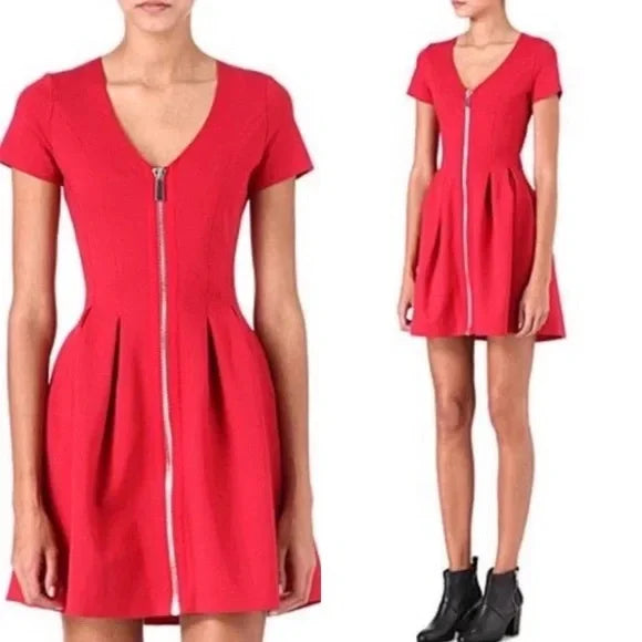 Maje | Red Cocktail Dress