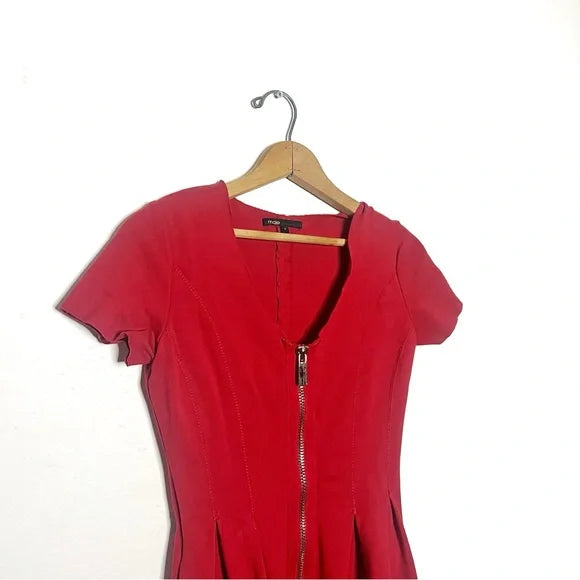 Maje | Red Cocktail Dress