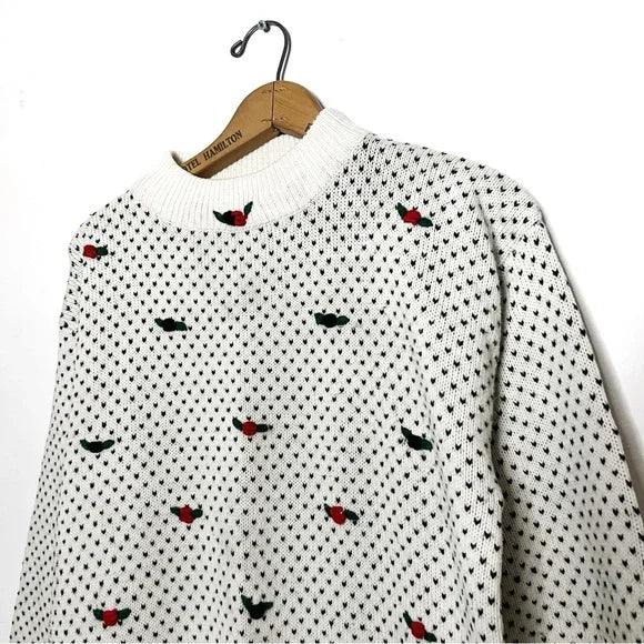 Vintage | Bramble Lane Polkadot Sweater