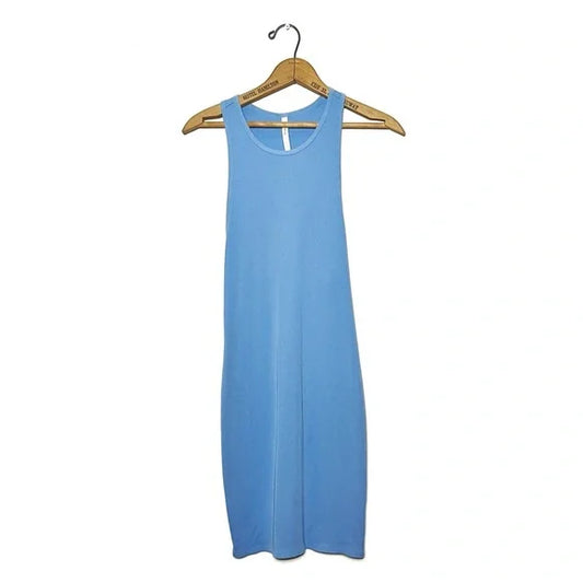 Aritzia | Babaton Blue Knit Dress