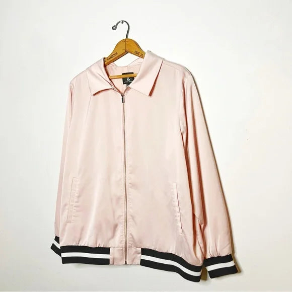 Love and Legend | "No Thanks" Satin Jacket